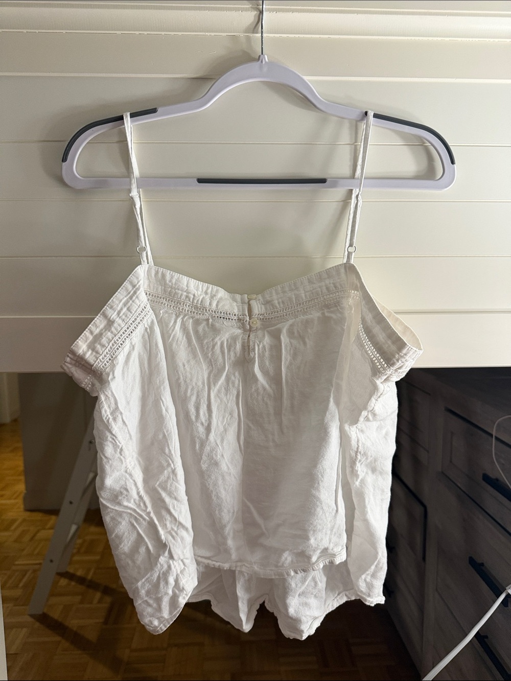 Old Navy White Spaghetti Strap Camisole - Picture 2 of 2